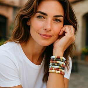 Multicolor Beaded Bracelet Set